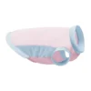 breathable-ice-silk-mesh-fabric-details Sakura Pink Dog Cooling Sunshirt for cats and small pets