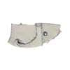 Morandi Grey waterproof raincoat for small dogs and cats.