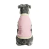 Back view of a Schnauzer wearing pink Instant-Cooling Dog Vest